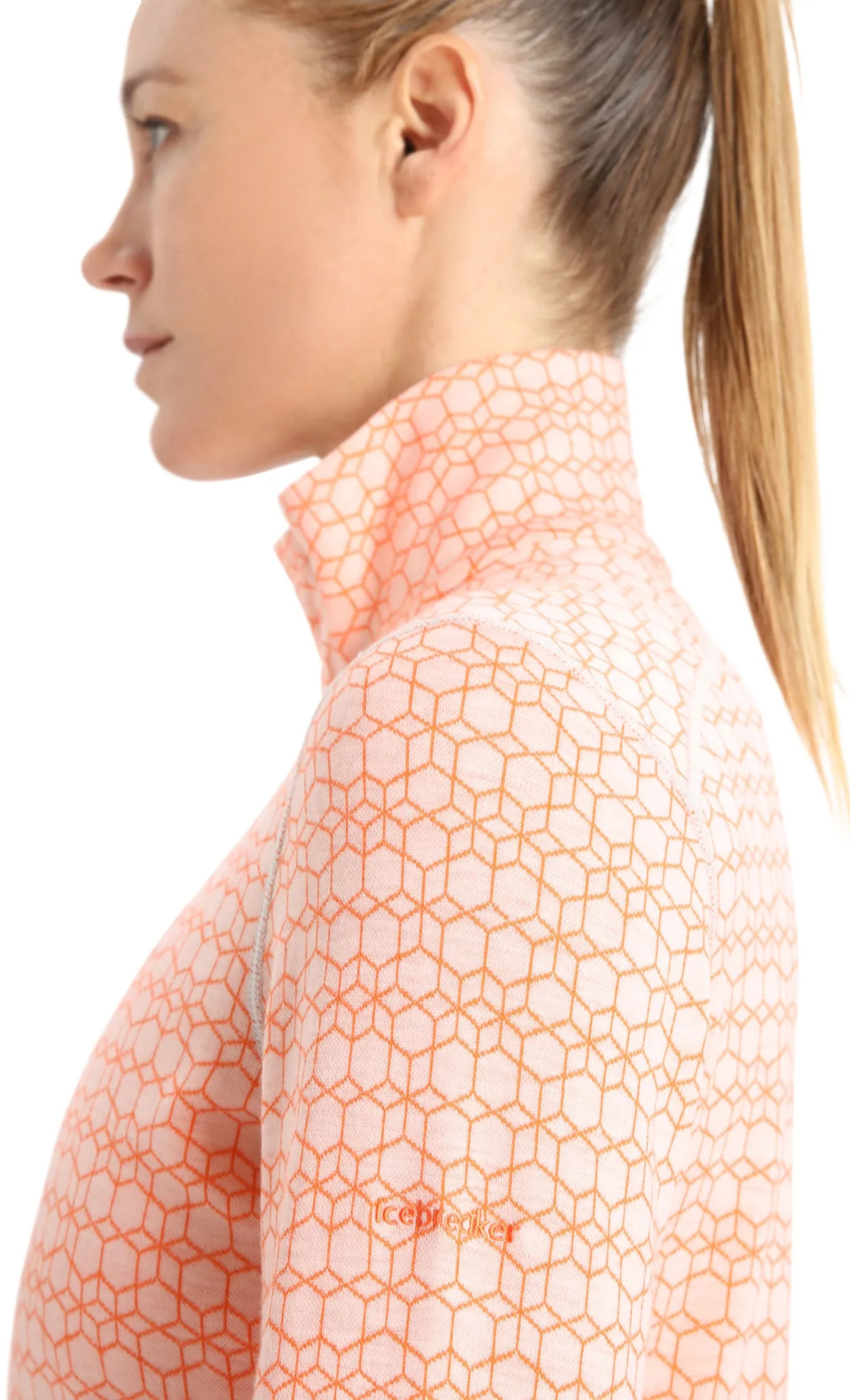 250 Vertex Long Sleeve Half Zip Base Layer Top - Women's|-|Couche de base à manches longues et demi-glissière 250 Vertex - Femme