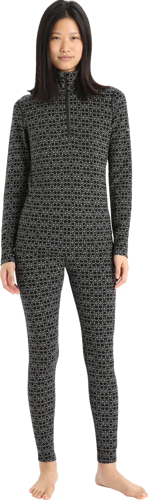 250 Vertex Long Sleeve Half Zip Base Layer Top - Women's|-|Couche de base à manches longues et demi-glissière 250 Vertex - Femme