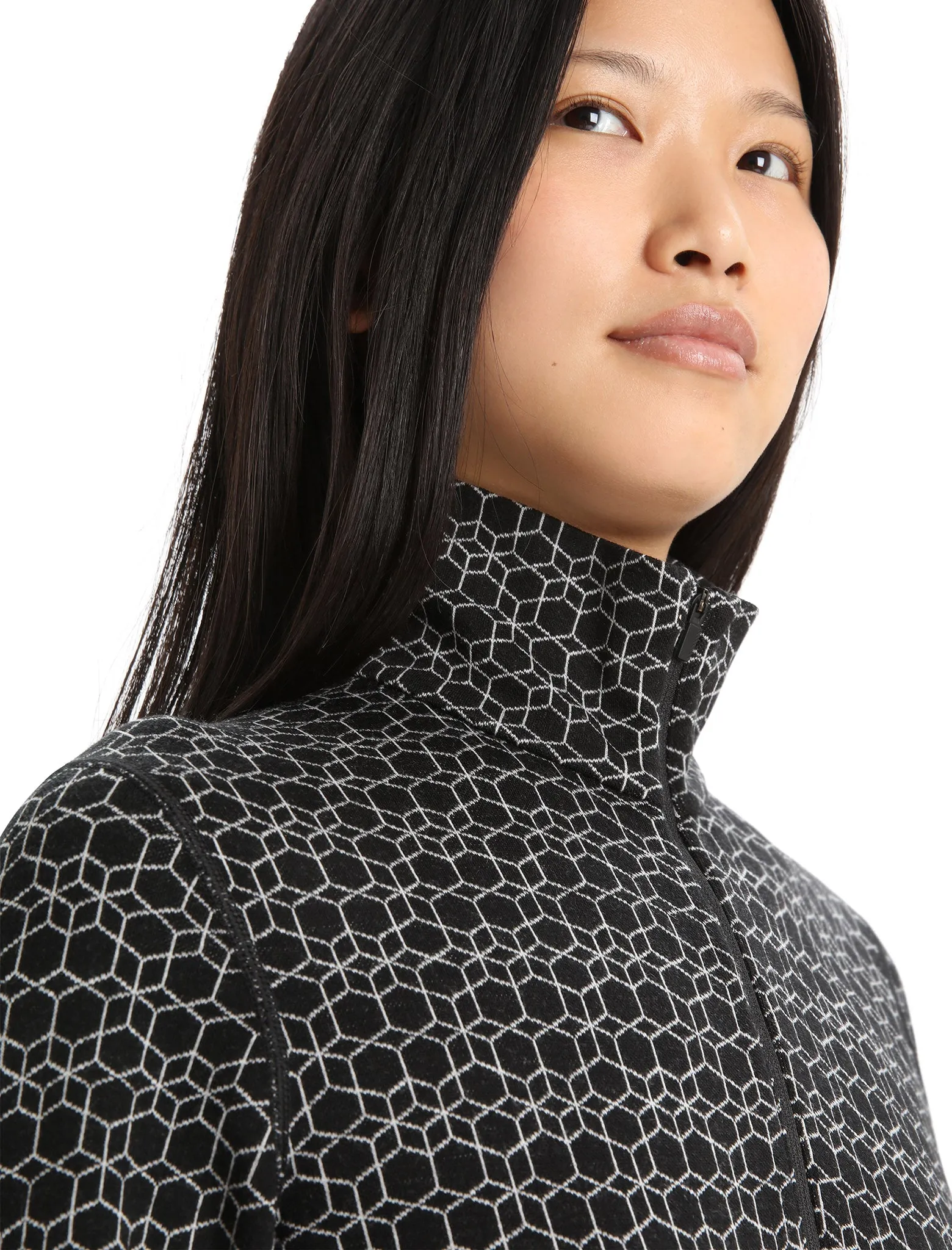 250 Vertex Long Sleeve Half Zip Base Layer Top - Women's|-|Couche de base à manches longues et demi-glissière 250 Vertex - Femme