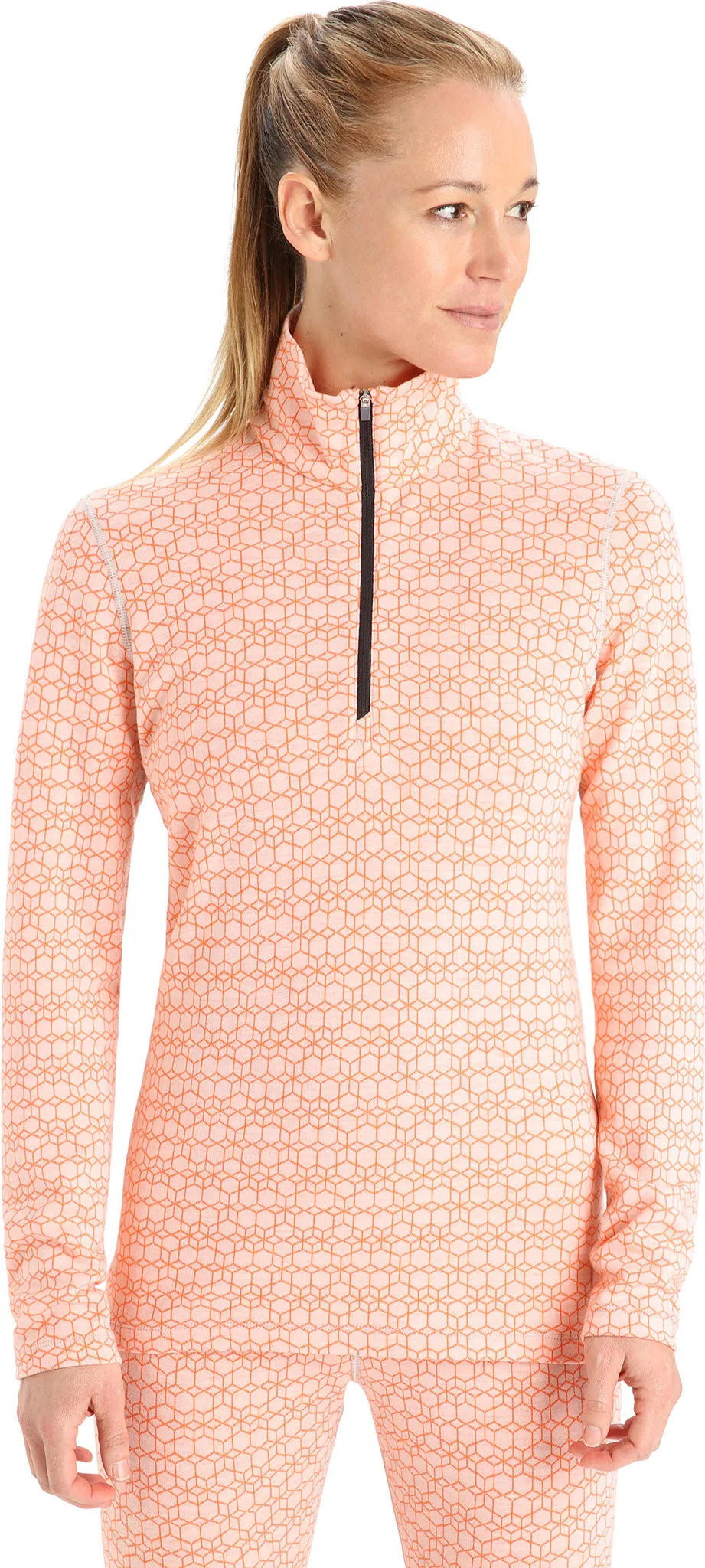 250 Vertex Long Sleeve Half Zip Base Layer Top - Women's|-|Couche de base à manches longues et demi-glissière 250 Vertex - Femme