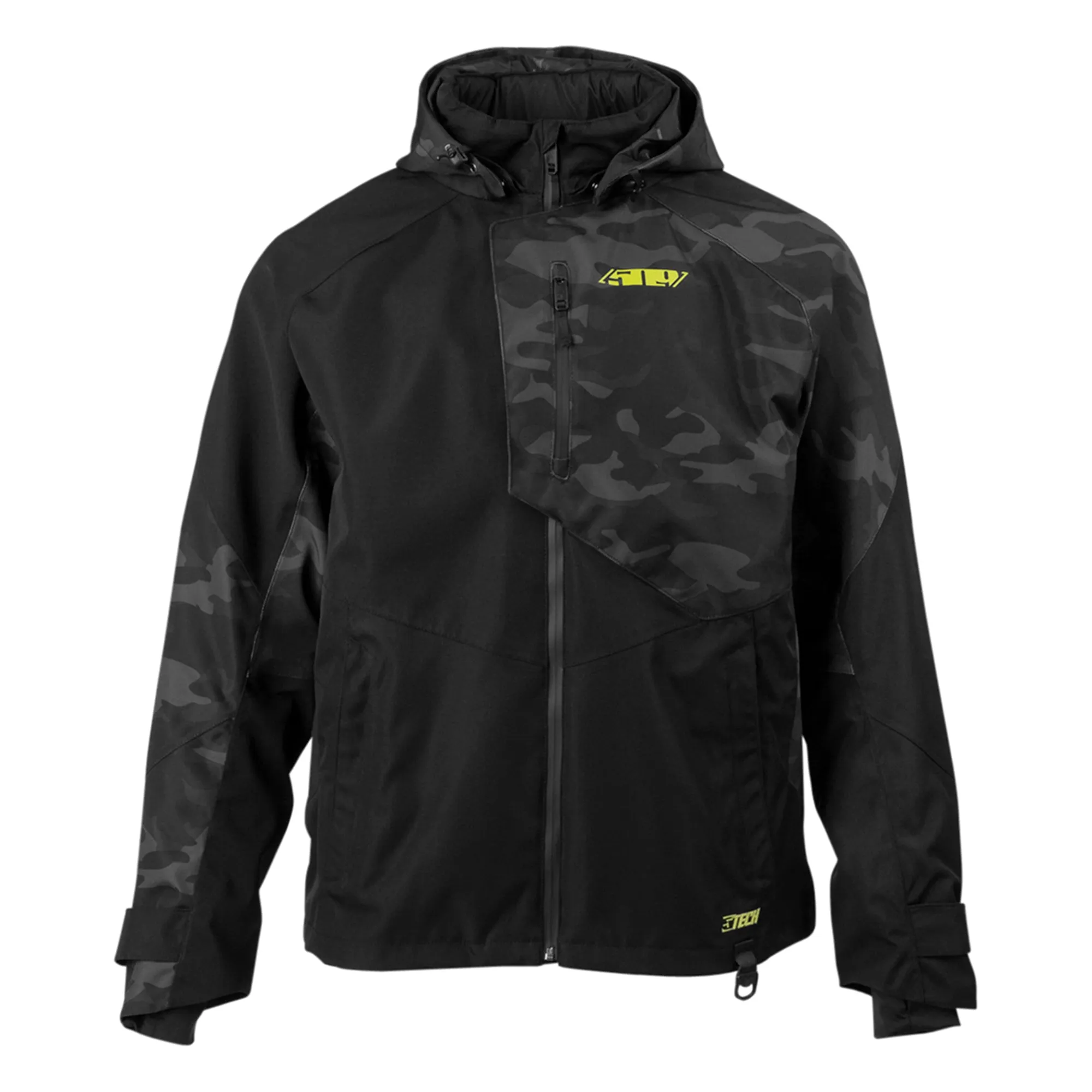 509 Evolve Snowmobile Jacket Shell Black Camo