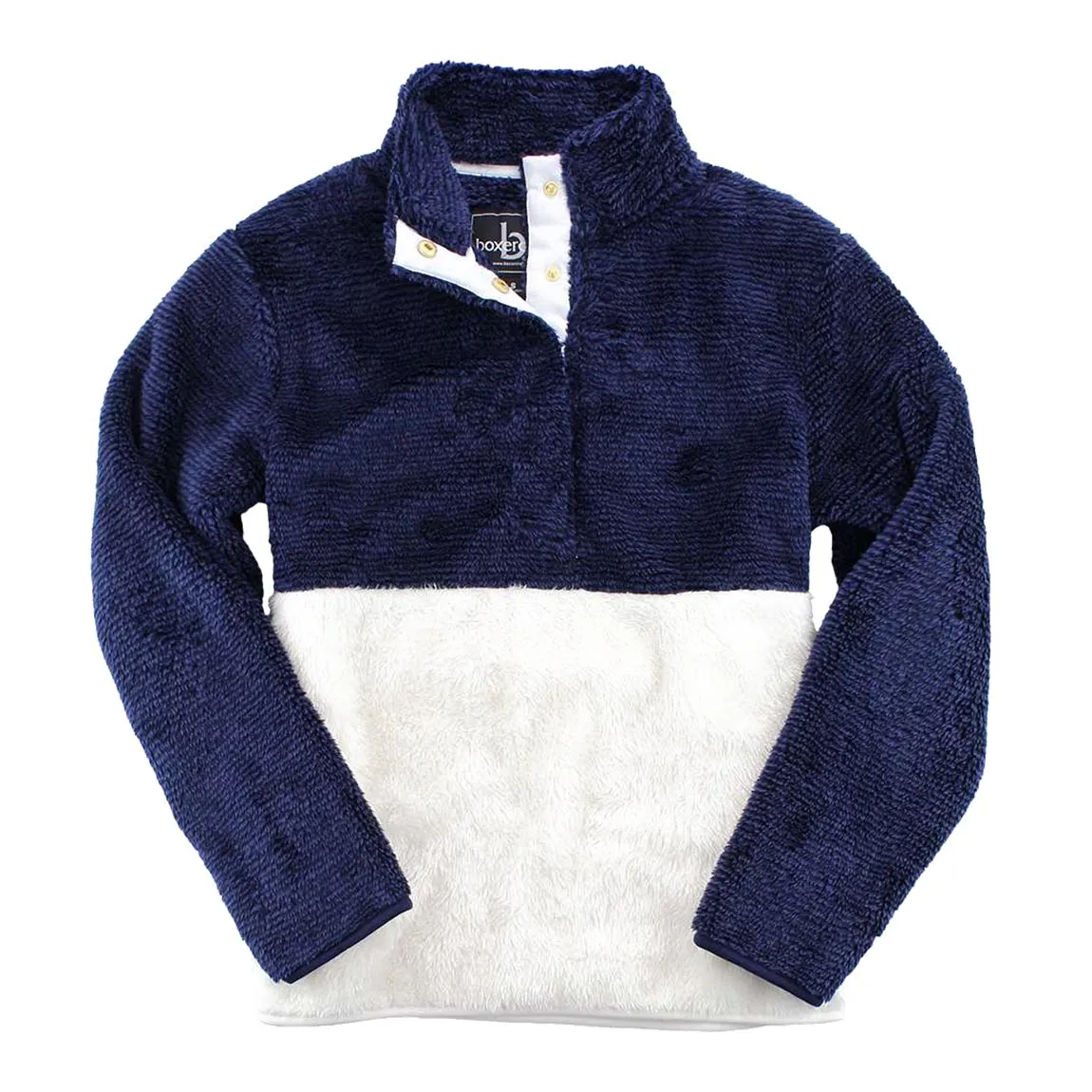 Adult Fuzzy Fleece Pullover