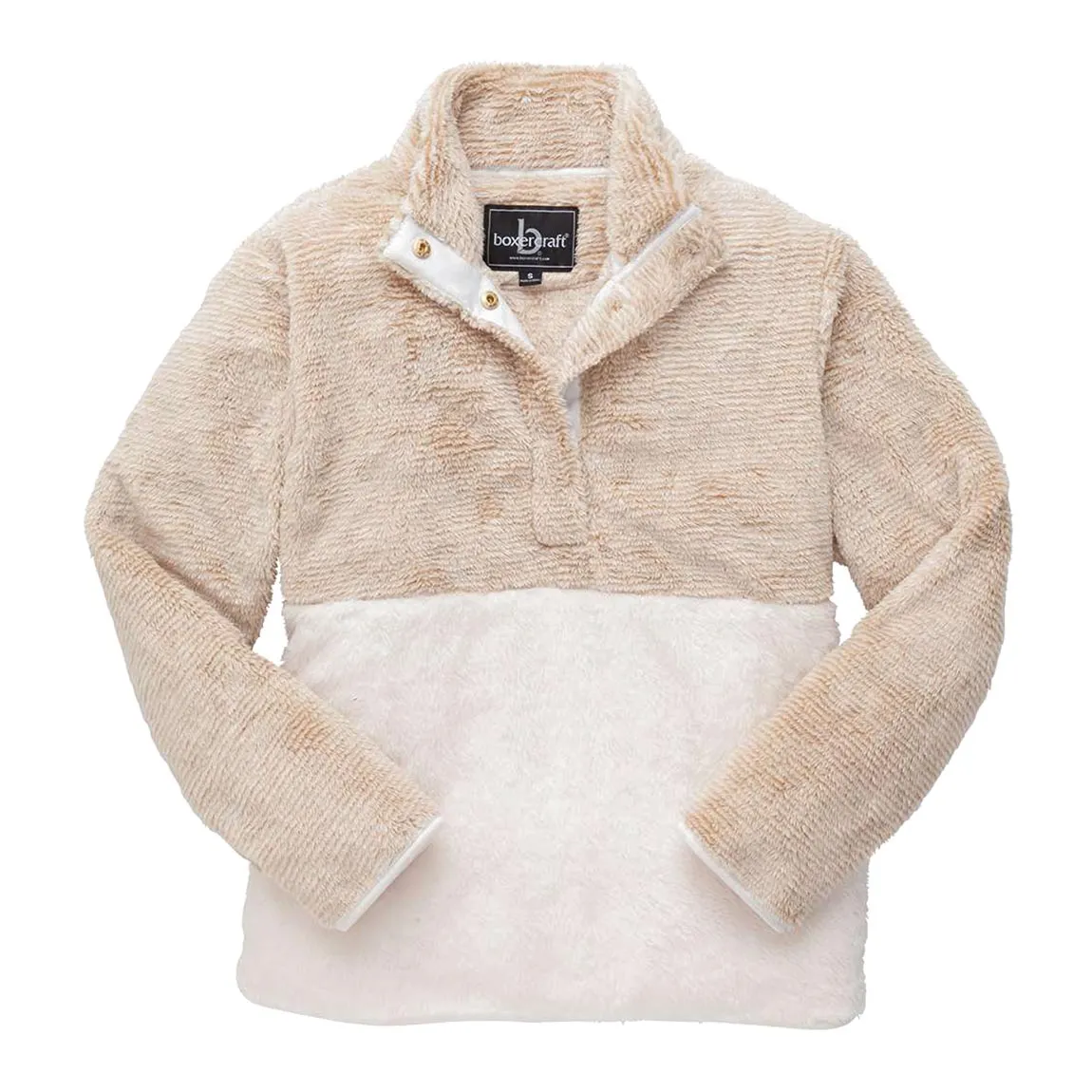 Adult Fuzzy Fleece Pullover