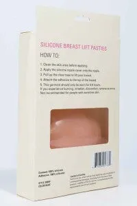 ANEMONE BREAST LIFT UP SILICONE PASTIES NUDE PLUS SIZE