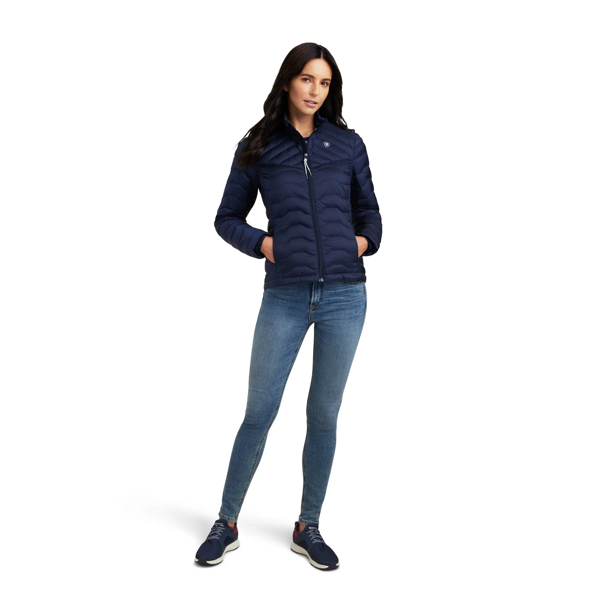 Ariat® Ladies Navy Eclipse Ideal Down Jacket 10041381