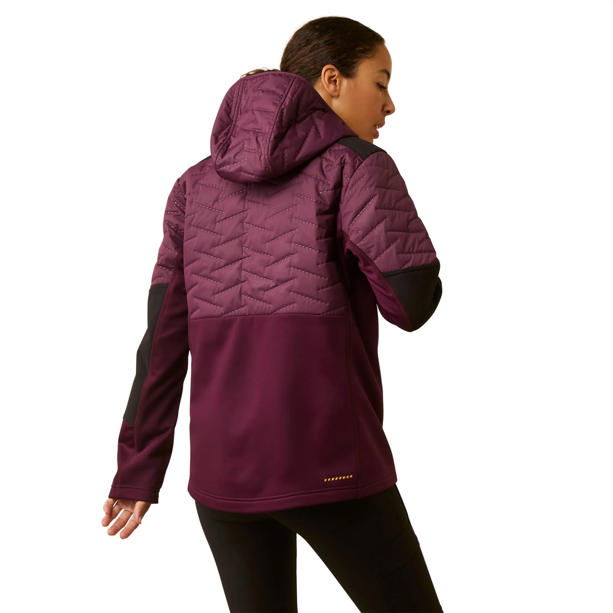 Ariat Ladies Rebar Cloud 9 Insulated Potent Purple Jacket 10046573