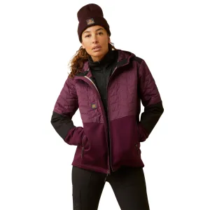 Ariat Ladies Rebar Cloud 9 Insulated Potent Purple Jacket 10046573