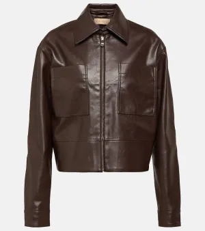Aya Muse Tolobu faux leather jacket
