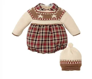 Babidu - Two piece Romper Set with Hat