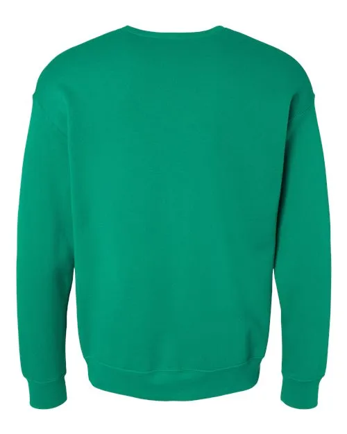 BELLA   CANVAS Sponge Fleece Drop Shoulder Crewneck Sweatshirt 3945 Heather Stone