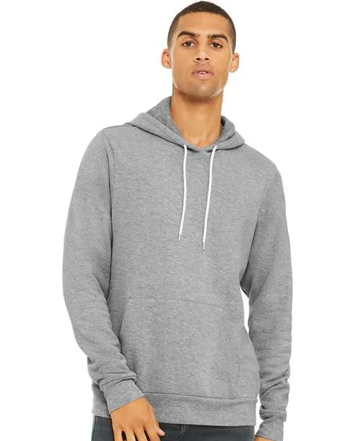 BELLA   CANVAS Sponge Fleece Hoodie 3719 Athletic Heather