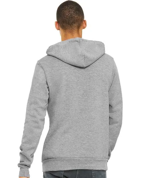 BELLA   CANVAS Sponge Fleece Hoodie 3719 Athletic Heather