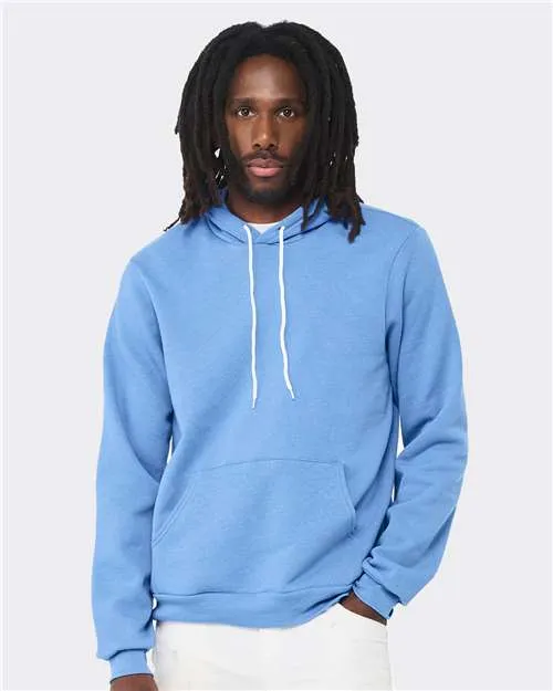 BELLA   CANVAS Sponge Fleece Hoodie 3719 Cardinal