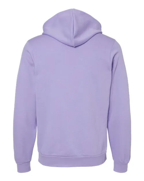 BELLA   CANVAS Sponge Fleece Hoodie 3719 Dark Grey Heather