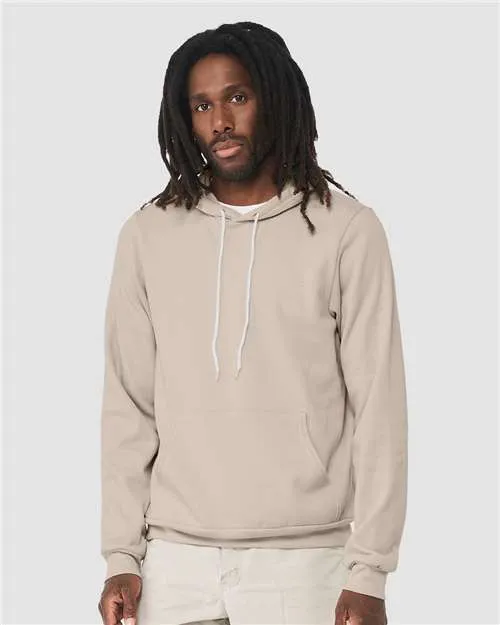 BELLA   CANVAS Sponge Fleece Hoodie 3719 Heather Dust