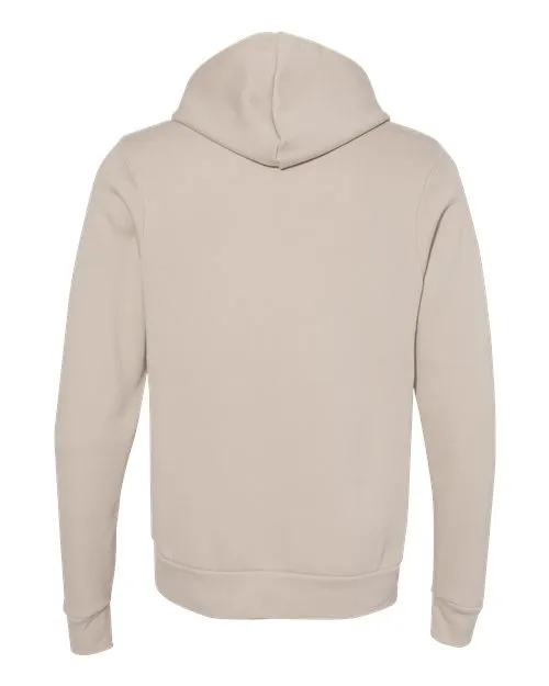 BELLA   CANVAS Sponge Fleece Hoodie 3719 Heather Dust