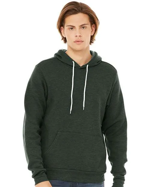 BELLA   CANVAS Sponge Fleece Hoodie 3719 Heather Dust