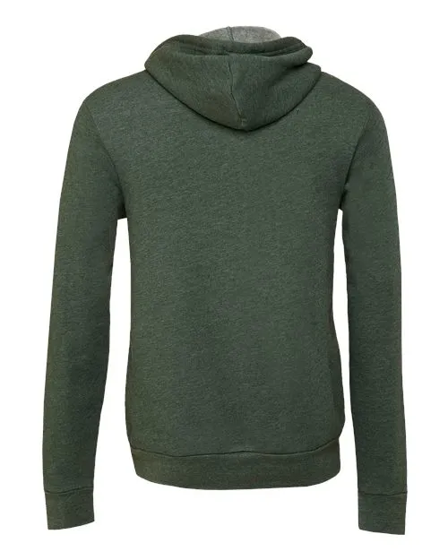 BELLA   CANVAS Sponge Fleece Hoodie 3719 Heather Dust