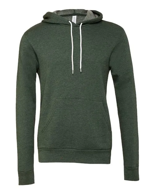 BELLA   CANVAS Sponge Fleece Hoodie 3719 Heather Dust