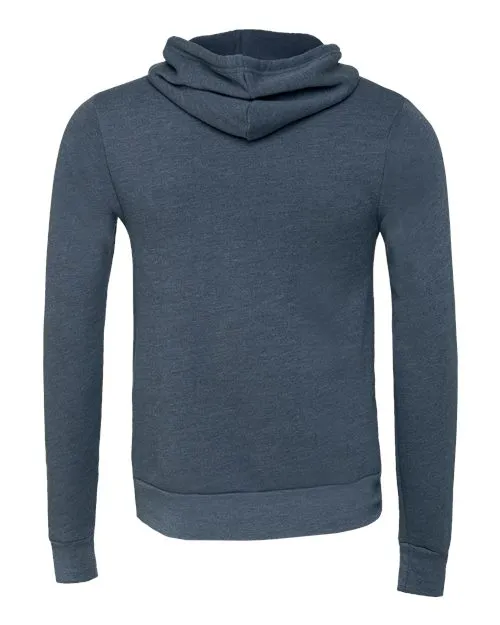 BELLA   CANVAS Sponge Fleece Hoodie 3719 Heather Navy