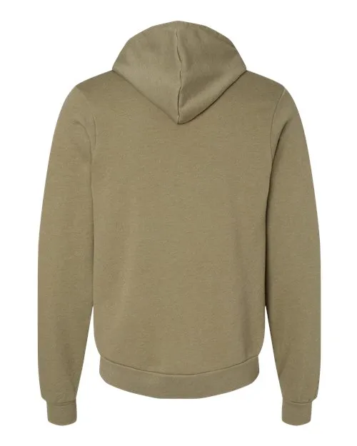 BELLA   CANVAS Sponge Fleece Hoodie 3719 Heather Navy