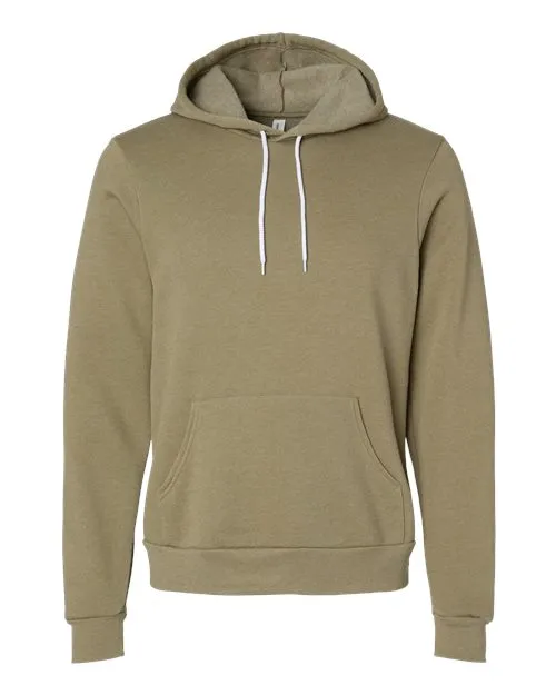 BELLA   CANVAS Sponge Fleece Hoodie 3719 Heather Navy