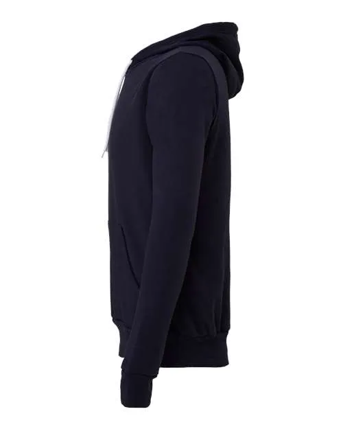 BELLA   CANVAS Sponge Fleece Hoodie 3719 Navy