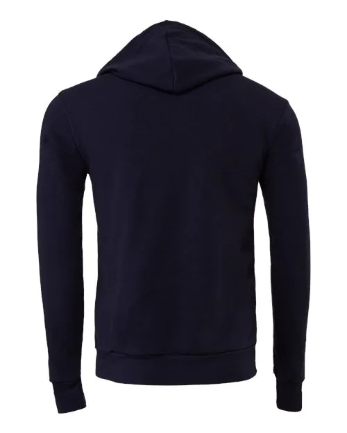 BELLA   CANVAS Sponge Fleece Hoodie 3719 Navy
