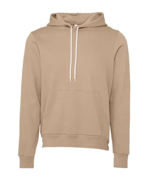 BELLA   CANVAS Sponge Fleece Hoodie 3719 Tan
