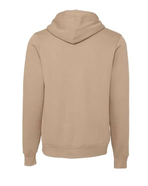 BELLA   CANVAS Sponge Fleece Hoodie 3719 Tan