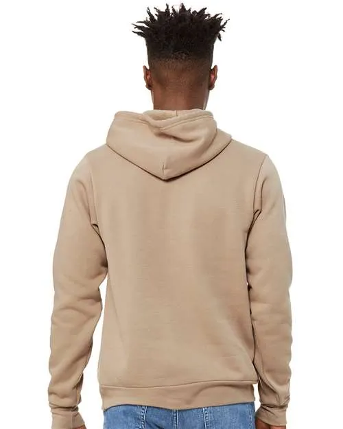 BELLA   CANVAS Sponge Fleece Hoodie 3719 Tan