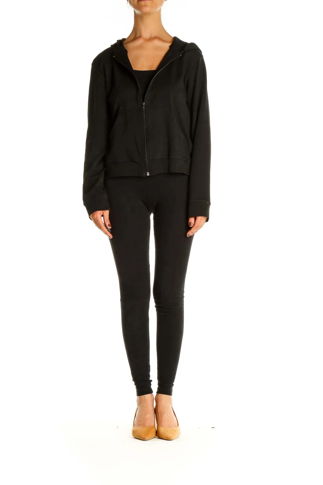 Black Jacket with Bedazzled Back