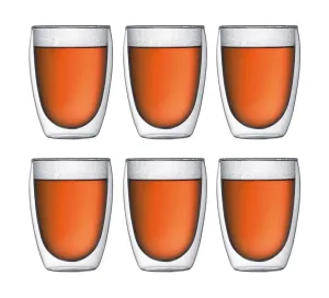 Bodum Pavina Glass Double Walled 0.35 L, 6 Pcs.