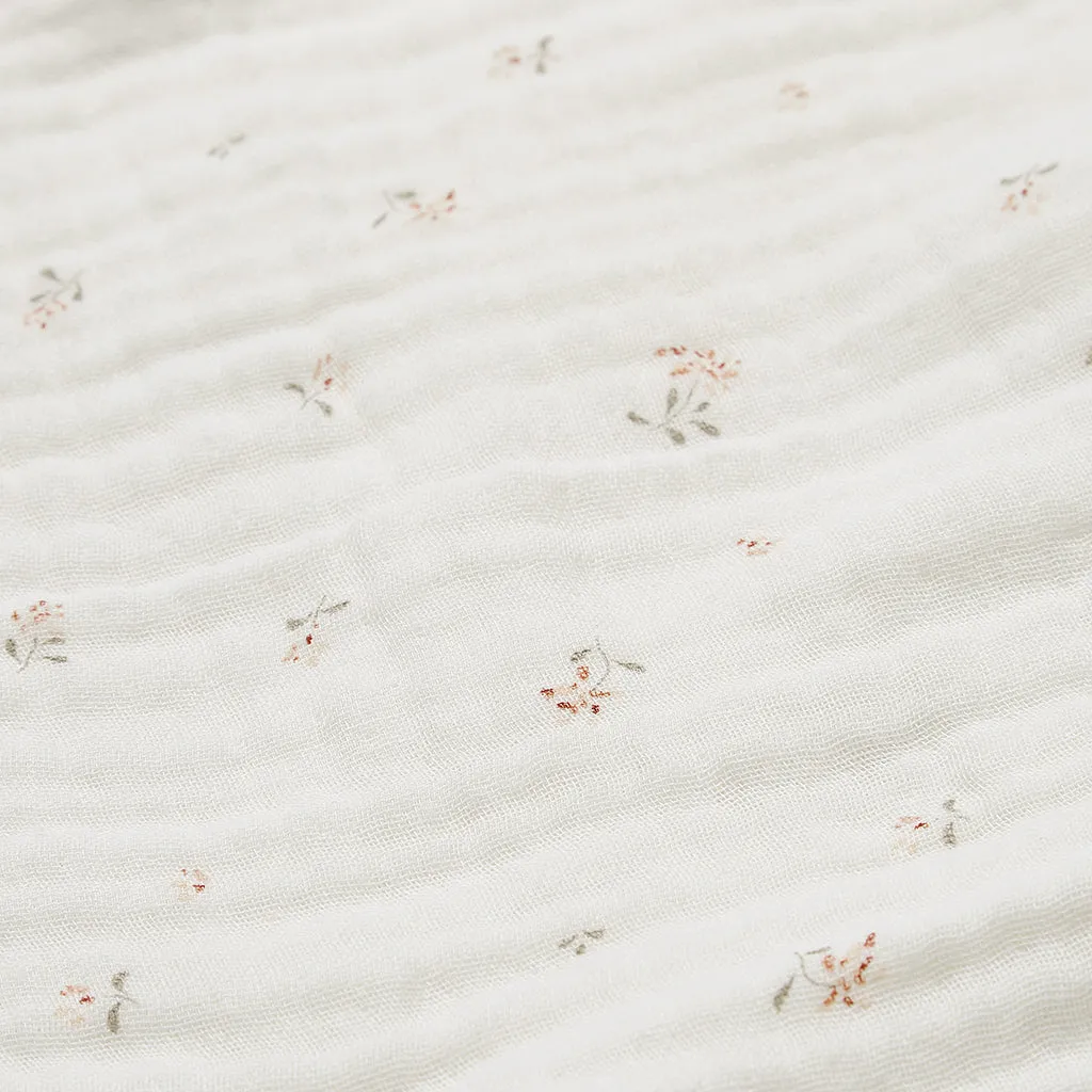 Cam Cam Muslin Baby Swaddle - Poppies