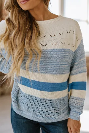 Carrie Hollow Puff Sleeve Sweater | S-XL| PRE ORDER