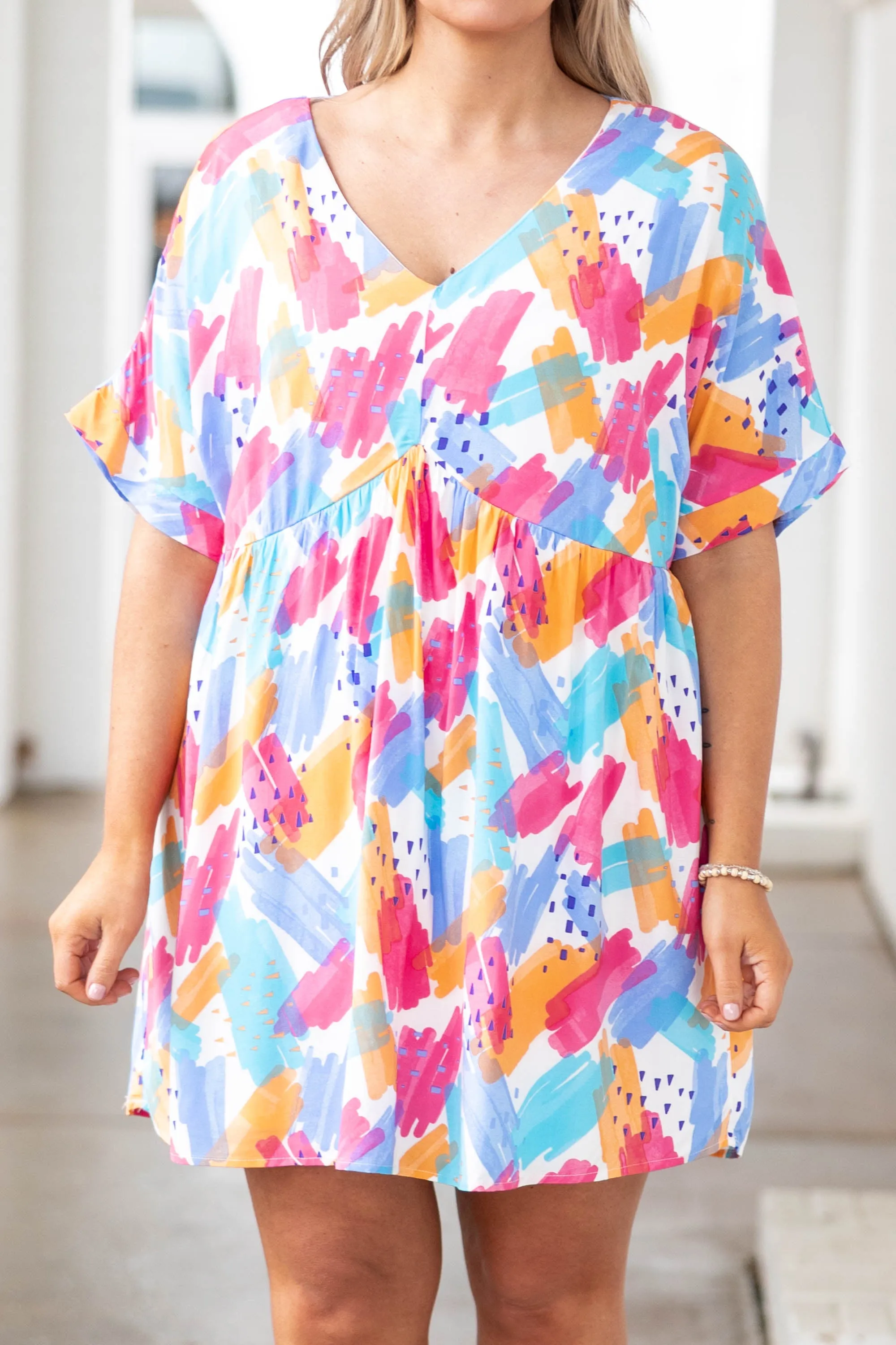 Chic Instincts Dress, Multi