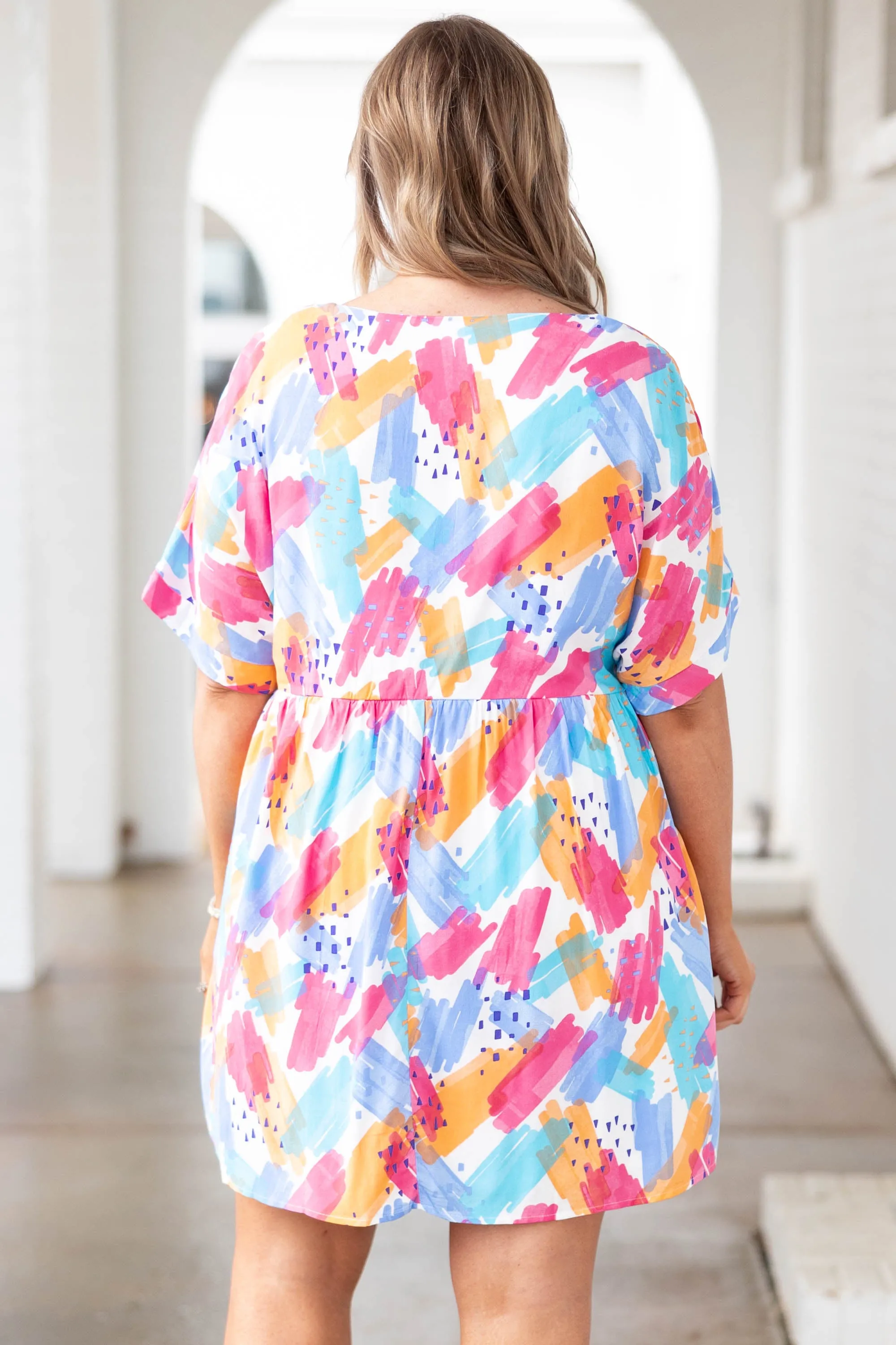Chic Instincts Dress, Multi