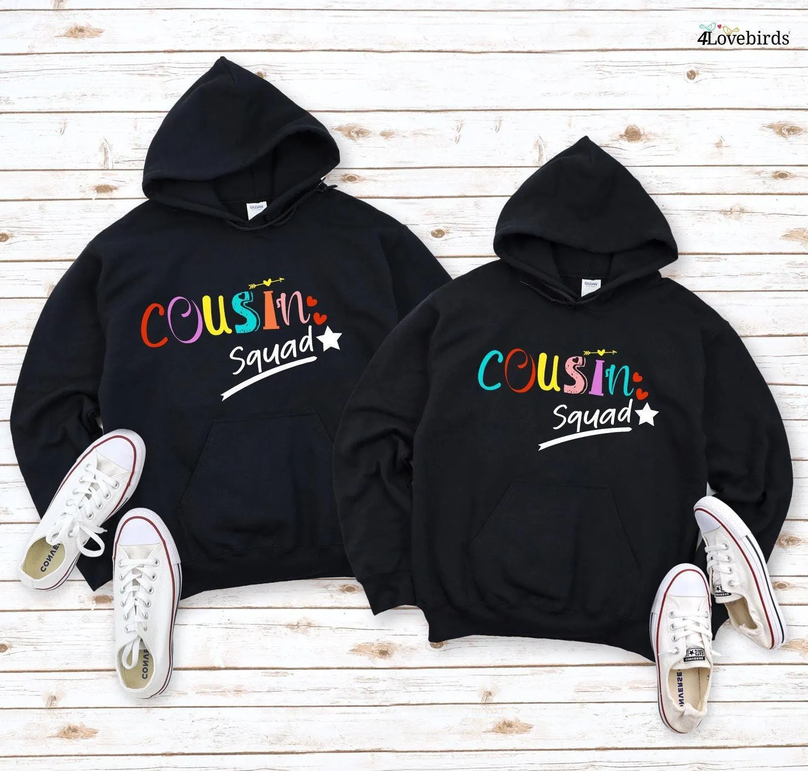 Crazy Cousin Crew Shirt, Family Matching Hoodie, Cousin Squad Team Sweatshirt, Matching Cousin Shirt, Cousin Shirt, Family Birthday Shirts
