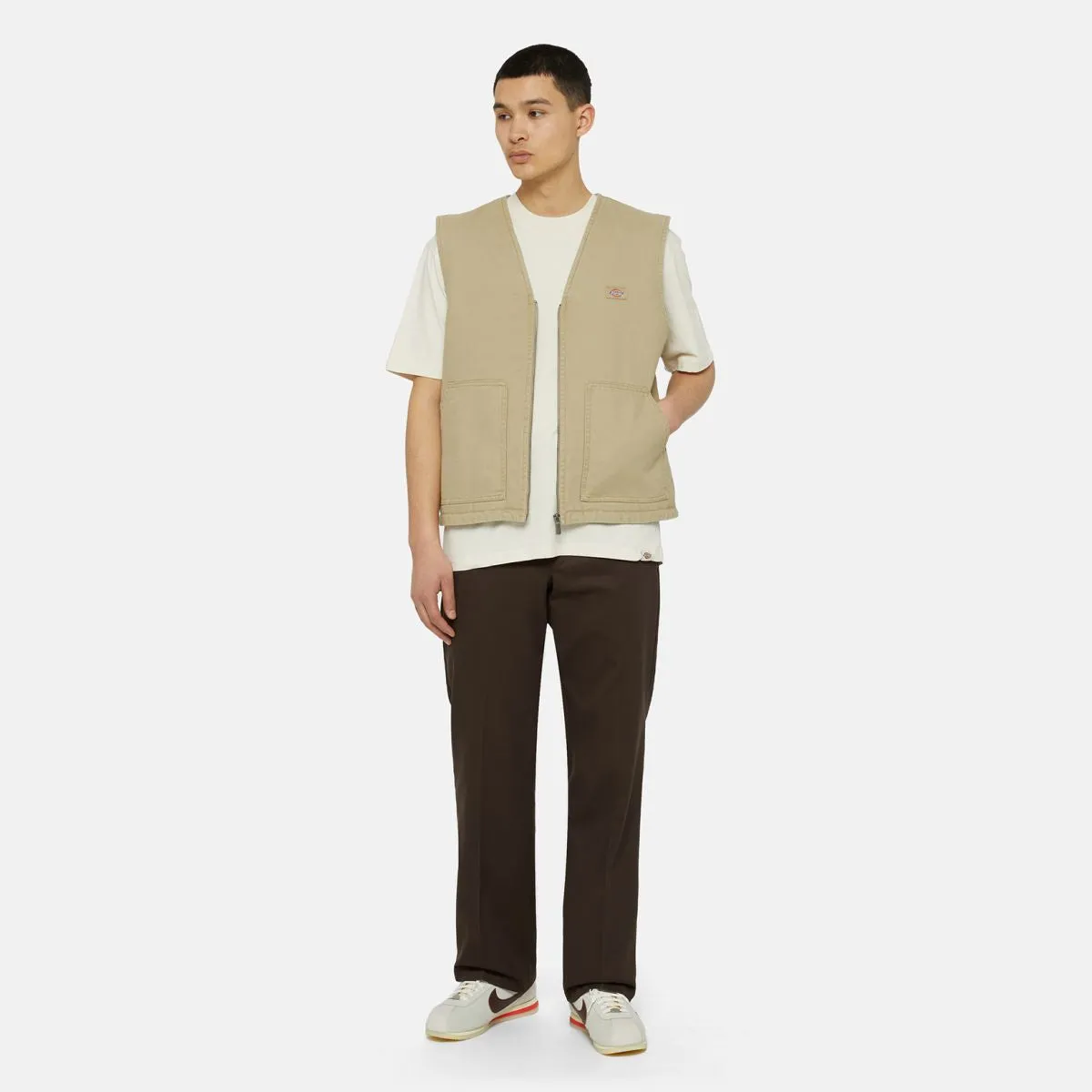 Dickies - Gilet Duck Canvas Desert Sand - DK0A4YQK - SW/DESERT/SAND