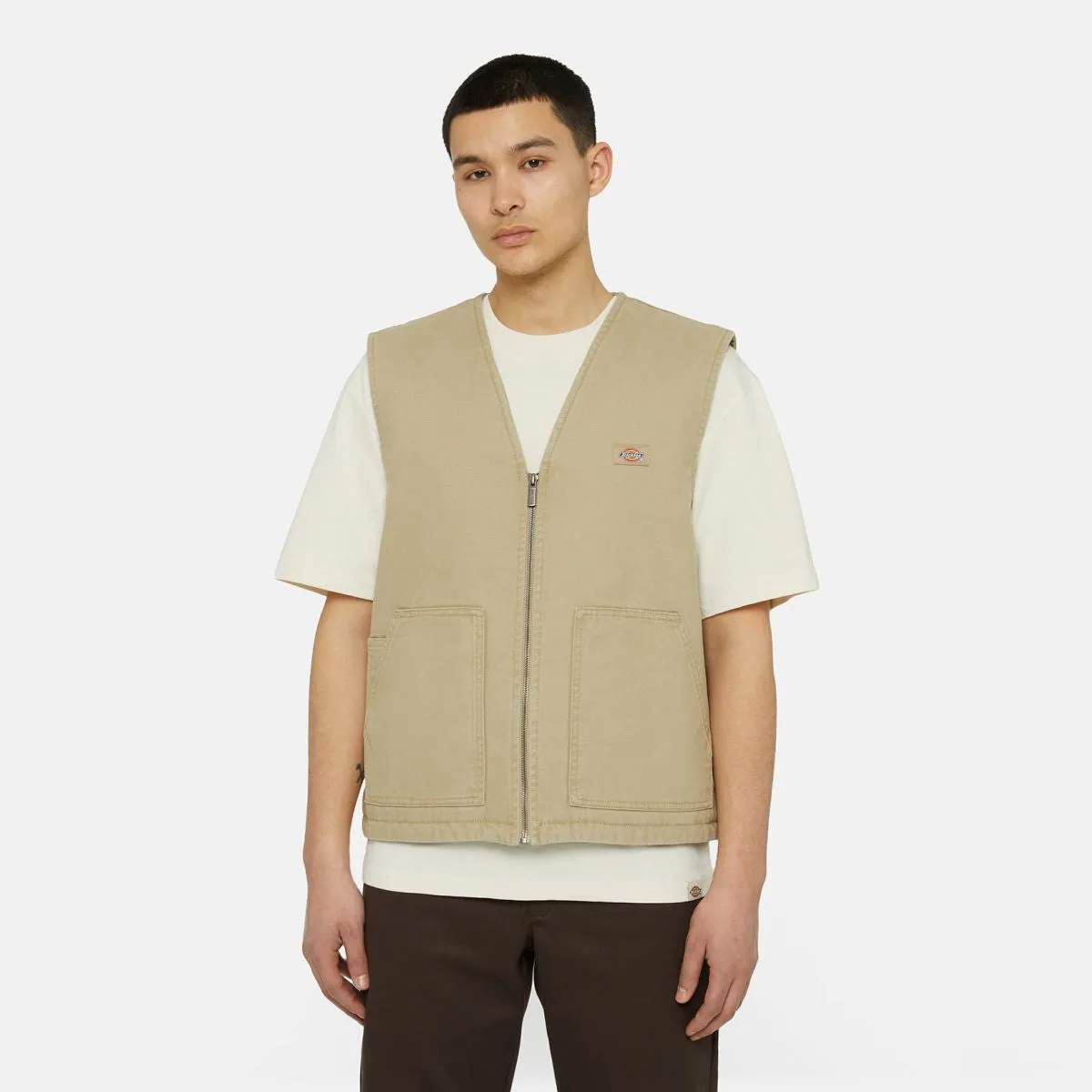 Dickies - Gilet Duck Canvas Desert Sand - DK0A4YQK - SW/DESERT/SAND