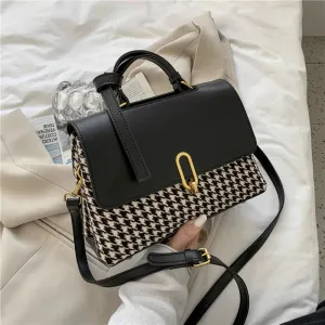 Dushi 2 Layers Small Crossbody Bags With Short Handle For Women 2023 Trend Designer Shoulder Bag PU Leather Ladies Handbags