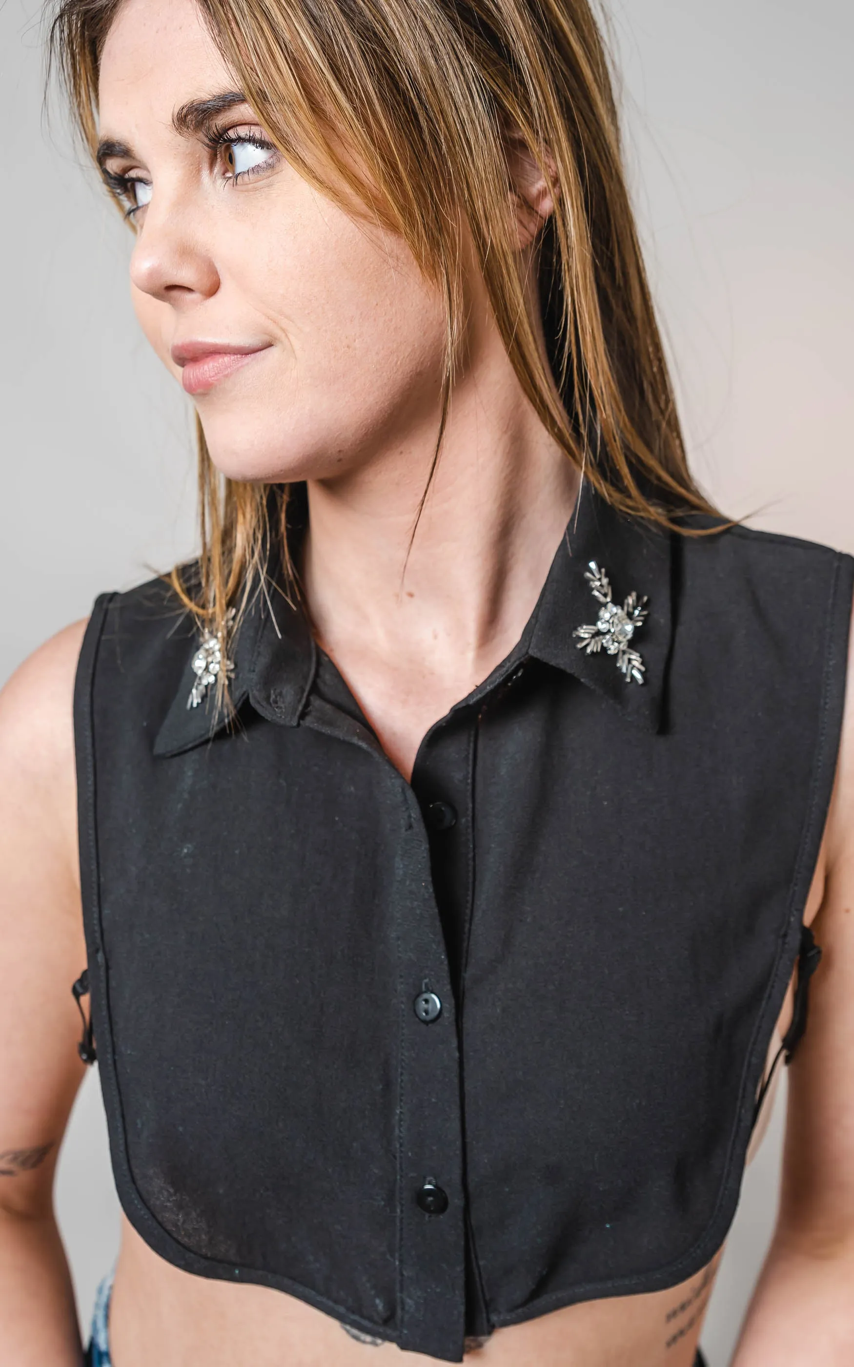 Embellished Fake Collar | FINAL SALE**