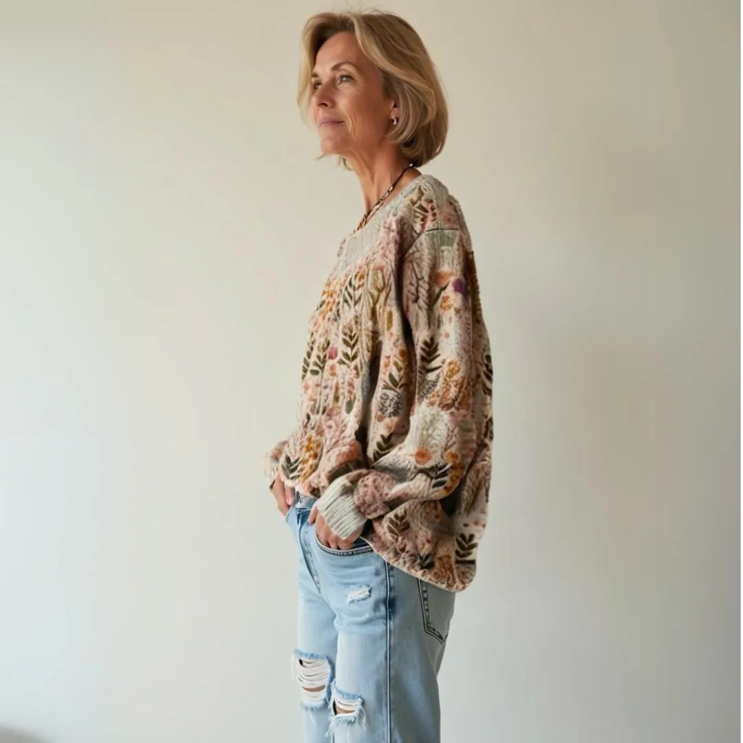Flora™ Elegant Women's Sweater