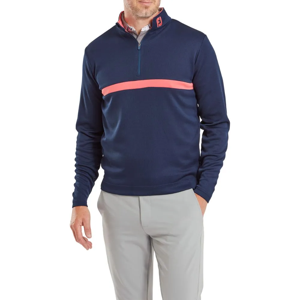 FootJoy Inset Stripe Chill-Out Pullover Golf Top - 81630