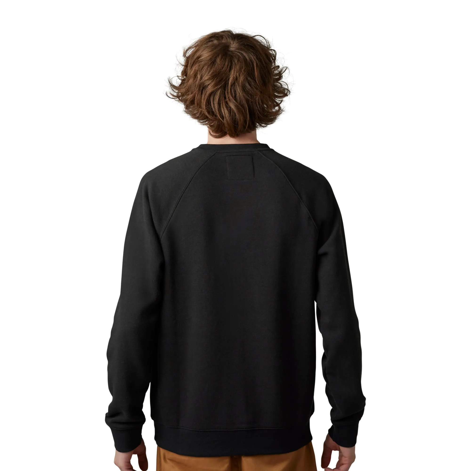 Fox Racing  Mens Absolute Crew Sweatshirt Pullover Comfort Soft Midweight Black