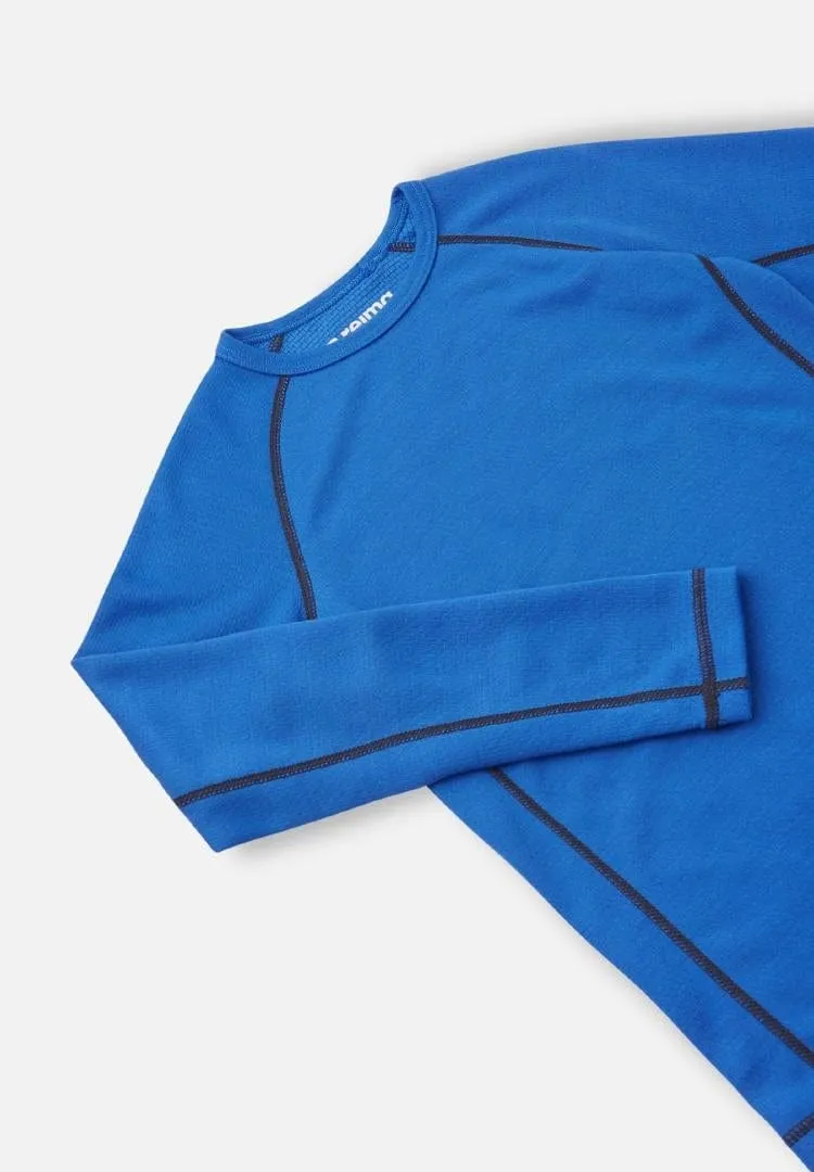 Kids Base Layer Set: Lani Marine Blue