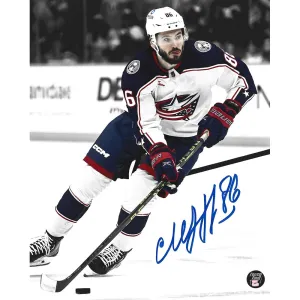 Kirill Marchenko Autographed Columbus Blue Jackets 8X10 Photo