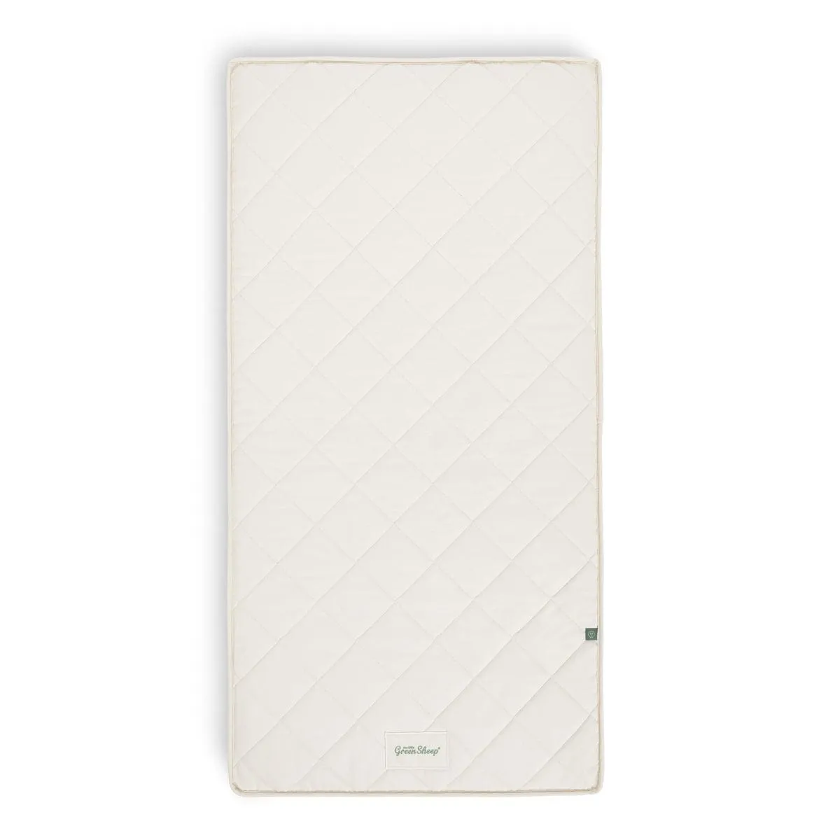 Little Green Sheep Natural Twist Cot Mattress to fit Boori / Stokke Home Cot / Pottery Barn Kids - 70x132cm