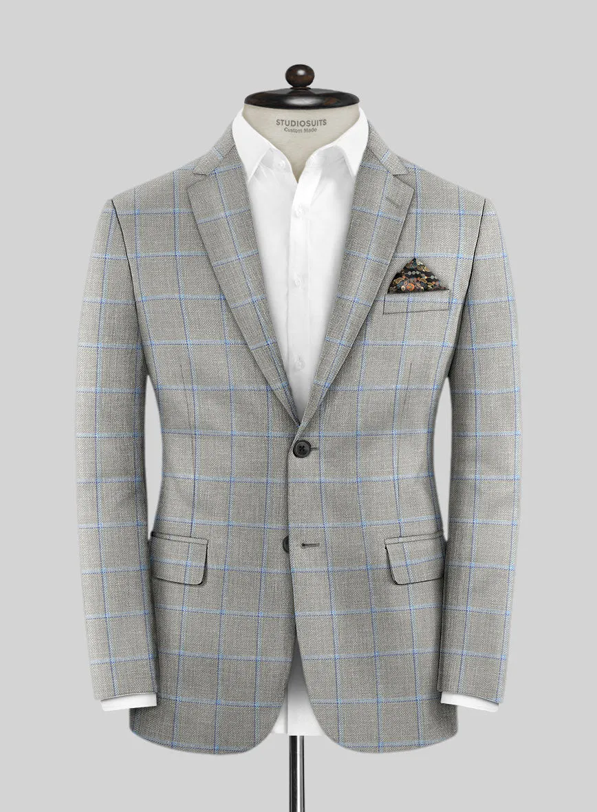 Loro Piana Ullio Wool Silk Linen Jacket