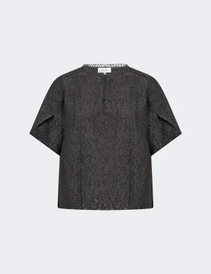 LR-KANA 2 Blouse Black